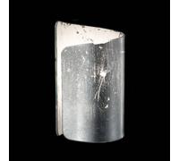 Selène Aplique de pared Papiro, plata