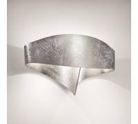 Selène Aplique LED Scudo con soporte de pan de plata True
