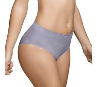 Selene, Braga Reductora Mujer Cintura Alta, Braguita con Diseño Geométrico, Colección Roxana/Katia, Color Gris, Talla 50
