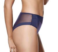 SELENE braga efecto tanga cortada al laser Violeta BG - color: MARINO talla: 48