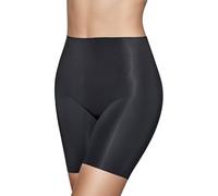 Selene, Braga Mujer de Pantalón Efecto Seda, Ropa Interior de Pierna Larga Sin Costuras, Colección 504, Color Negro, Talla XL