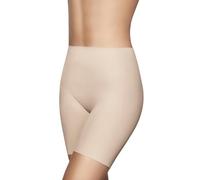 Selene, Braga Mujer de Pantalón Efecto Seda, Ropa Interior de Pierna Larga Sin Costuras, Colección 504, Color Tierra, Talla XXL