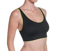 Selene Gina, Sujetador Para Mujer, Negro / Verde, ES 90C