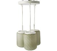 Selene illuminazione dominó Lámpara de araña, 70 W, Gris