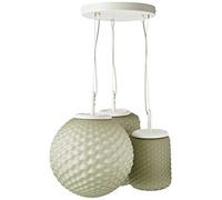 Selene Illuminazione Domino - Lámpara de techo de 70 W, color gris