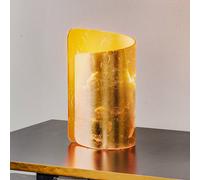 Selène Lámpara de mesa Papiro, dorada
