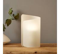 Selène Lámpara de mesa Papiro, satinada