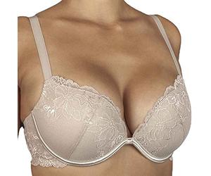 Selene - Noelia-C Sujetador Push Up Copa C realizado en blonda Encaje.