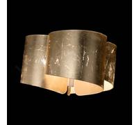 Selène Plafón Papiro, 3 luces, dorado True