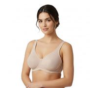 Selene, Reggiseno Donna Fascia Alta Comfort, con Ferretto Senza Imbottitura, in Comodo Tessuto, Collezione Teresa, Colore Rosa, Taglia 7D