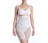 SELENE SELENE - Braga Faja Moldeadora Mujer de Control Medio con Cintura Alta 904. Blanco Talla 38