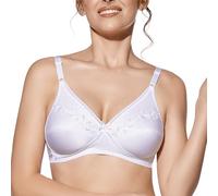 Selene Sujetador Barbara Bordado Sin Aros. Tallas Fuertes Blanco 120B