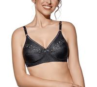 Selene Sujetador Barbara Bordado Sin Aros. Tallas Fuertes Negro 110B