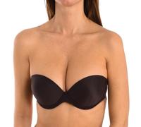Selene Sujetador Carlota con Aros Doble Push Up Marrón/Moka 80B