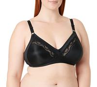 Selene Sujetador Cecilia Simplex Sin Aros Preformado Tallas Fuertes Negro 105C
