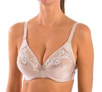 Selene Sujetador Tallas Fuertes con Aros Clasico Tierra 95C