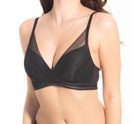 Selene 11694-regina-b-negro-105 Sujetador, Negro, 105 para Mujer