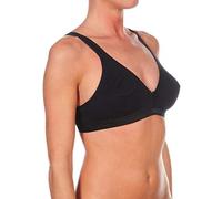 Selene, Sujetador Deportivo para Mujer de Algodón, Sin Aros ni Relleno, Colección Olimpia, Color Negro, Talla 100B