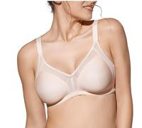 Selene, Sujetador Moldeador para Mujer con Inserciones de Tul, con Aros y Sin Relleno, Colección Estela, Color Rosa, Talla 90C