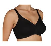 Selene, Sujetador Post-operatorio Protésico para Mujer, de Algodón, Colección Caricia, Color Negro, Talla 85C
