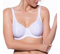 Selene - Sujetador Reductor De Simplex Grabado En Ondas, color blanco, talla 115C