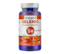 Selenio Seleniometionina Drasanvi con Vitamina C en 90 Comp Sin Gluten | Con Vitamina C, Vegano y Sin Gluten, Apoyo para el Sistema Inmunologico y la Funcion Tiroidea Normal para Toda la Familia