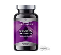 SELENIO - VITOLAMIN® - Complemento alimenticio 365 COMPRIMIDOS VEGANOS - Contribuye a la función normal del sistema inmunológico y protege las células