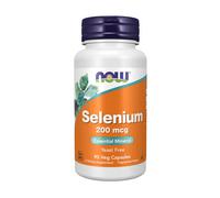 Selenium 90 Cápsulas Vegetales 200 Mcg De Now Foods
