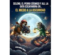 Seleno, el perro cósmico y Ali, la gata escafandra en.. el miedo a la oscuridad (Cuentos para superhéroes _ Aprendiendo a transitar emociones.)