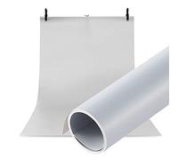 Selens 120 x 200 cm Telón de Fondo PVC Vinilo Gris Photography Backdrop
