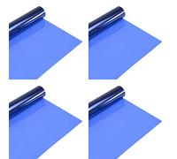 Selens 4 filtros de geles de iluminación de 40 x 50 cm, corrección de color azul, 1/2 CTB, superposiciones de hoja de luz transparente para luz de cabeza roja de 800 W, flash, estroboscópico,