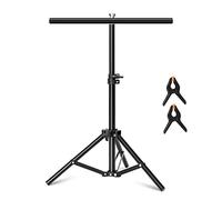 Selens 70x102 cm en forma de T, soporte de telón de fondo, postes de apoyo, fotografía con clips de abrazadera, accesorios de producto, fotografía de estudio fotográfico
