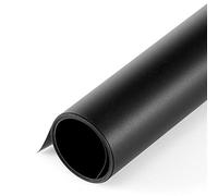 Selens 80x150cm telón de fondo de PVC Fondo de vinilo negro Papel de vinilo Estudio de fotos de alimentos Impermeable Mate para producto Flat Lay Props Cosméticos Joyería Video de disparo - Negro
