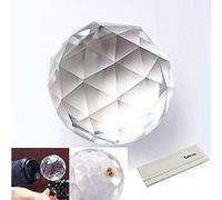Selens Prisma de cristal para fotografía con orificio roscado de 1/4", 60 mm, aspecto profesional, crea un ligero efecto arcoíris para objetivo de cámara, para fotógrafos estudios