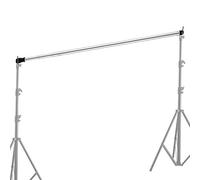Selens Soporte de fondo, 120 - 300 cm, barra de fondo ajustable, soporte para soporte para trípode de luz, soporte en C, retrato de vídeo, fiesta, boda, fotografía