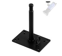 Selens Soporte de techo de pared de 6.2 pulgadas, placa de pared para bebé con adaptador de perno de 5/8 pulgadas para estudio fotográfico, soporte de luz y accesorios de flash
