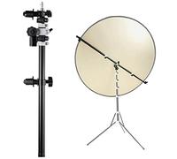 Selens Soporte Reflector Telescópico Brazo Extensible 55-135cm Barra Transversal de 360 Grados para Estudio Video Soporte de luz Producto Retrato Fotografía Telones de Fondo