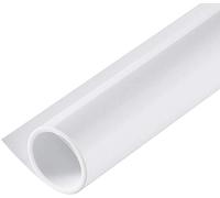 Selens Telón de fondo para fotografía de alimentos de 80x150 cm, fondo de PVC de vinilo blanco, impermeable, mate, para productos de colocación plana, grabación de vídeo, color blanco