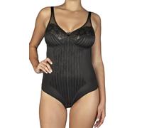 Selente My Secret - Body moldeador para mujer, sin aros y copas sin acolchado, gran selección de tallas (copa B y copa C), Encaje Negro, 90C
