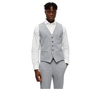 SELETED HOMME Chaleco Slhslim-Liam WCT Flex B Noos para hombre, Light Grey Mix, 38