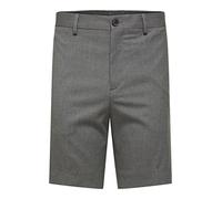 SELETED HOMME Pantalones Cortos Slhslim-Adam B Noos, Medium Grey Melange/Patrón: Herringbone, M para Hombre