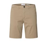 SELETED HOMME Pantalones Cortos Slhslim-Miles Flex Noos, Crudo, M