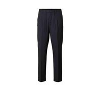 SELECTED HOMME Slh190-reg Tapered Leroy Pleat Pant Noos Pantalón, Negro, M Hombres