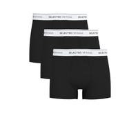 SELETED HOMME SLHLIAM - Pack de 3 Troncos Noos, Black/Detail:wb1 - White, XXL