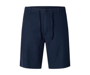 SELETED HOMME Slhregular-Brody - Pantalones Cortos de Lino para Hombre, Zafiro Oscuro., 46