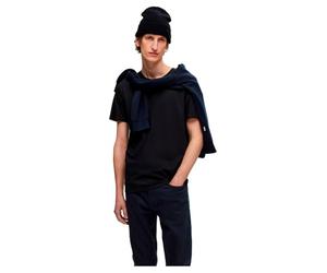 SELETED Homme SLHROLAND SS - Camiseta de Cuello Redondo (3 Unidades), Negro, XXL