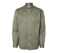 SELETED HOMME Slhslimethan Shirt LS Classic Noos Camisa, Calamata, M Hombres
