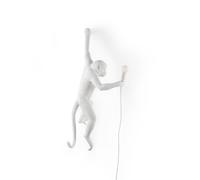 SELETTI Aplique LED Monkey Lamp blanco izquierda True