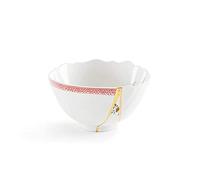 Seletti Kintsugi Ciotola in porcellana e Oro 24k Mod. 1 | Bowl Kintsugi Seletti de Porcelana y Oro - Diseño MarcantonioEl bowl Kintsugi de Seletti, diseñado por Marcantonio, reinter