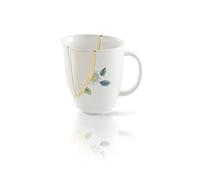 SELETTI Kintsugi - Taza de porcelana y oro de 24 quilates Mod. 1